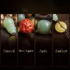 سوار توازن خرز مالا 108 من عود كاليمنتان وعنبر 108 Mala Beads Agarwood Amber Balance Bracelet