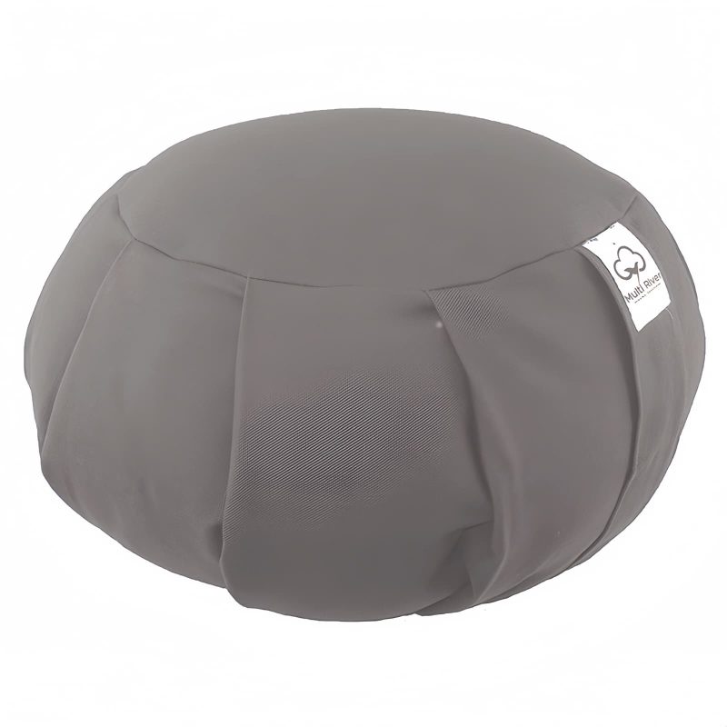 Cojín de meditación de algodón orgánico y trigo sarraceno Organic Cotton Buckwheat Meditation Cushion