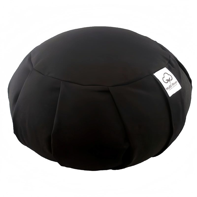 Cojín de meditación de algodón orgánico y trigo sarraceno Organic Cotton Buckwheat Meditation Cushion