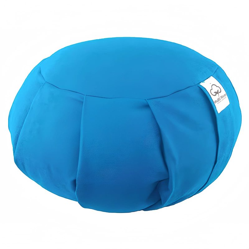 Cojín de meditación de algodón orgánico y trigo sarraceno Organic Cotton Buckwheat Meditation Cushion