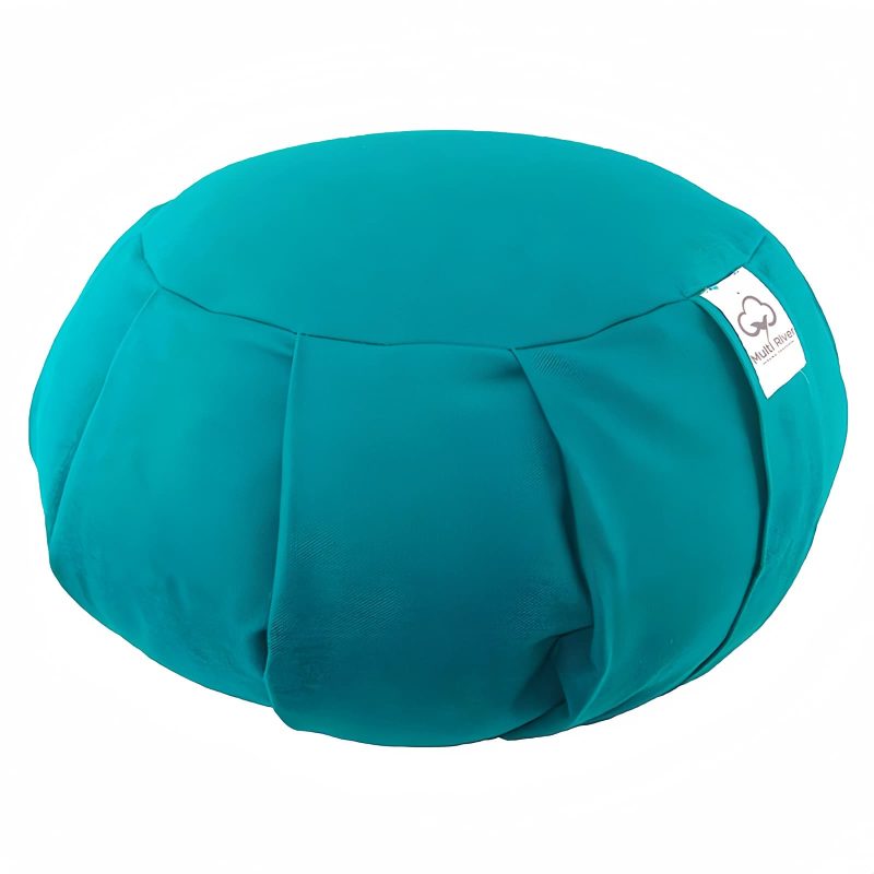 Cojín de meditación de algodón orgánico y trigo sarraceno Organic Cotton Buckwheat Meditation Cushion
