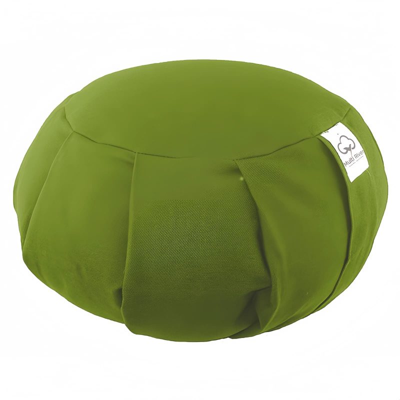 Cojín de meditación de algodón orgánico y trigo sarraceno Organic Cotton Buckwheat Meditation Cushion