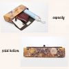 Bolso bandolera con asa de bambú y estampado floral Flower Pattern Bamboo Handle Crossbody Bag