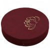 Cojín de meditación de algodón y lino con bordado de loto Lotus Embroidery Cotton Linen Meditation Cushion