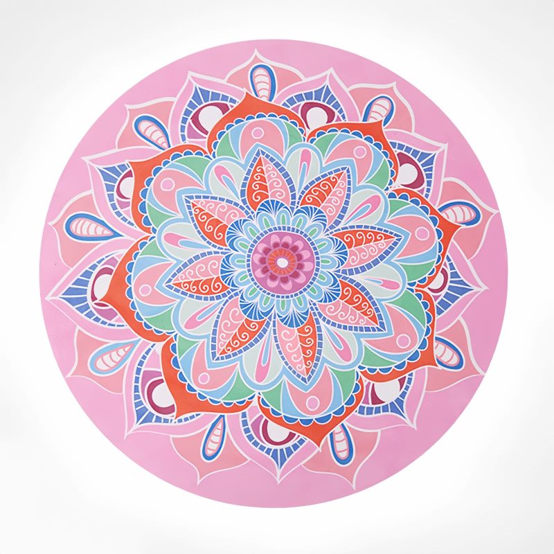 Alfombra de meditación plegable de loto y mandala Foldable Lotus Mandala Meditation Mat