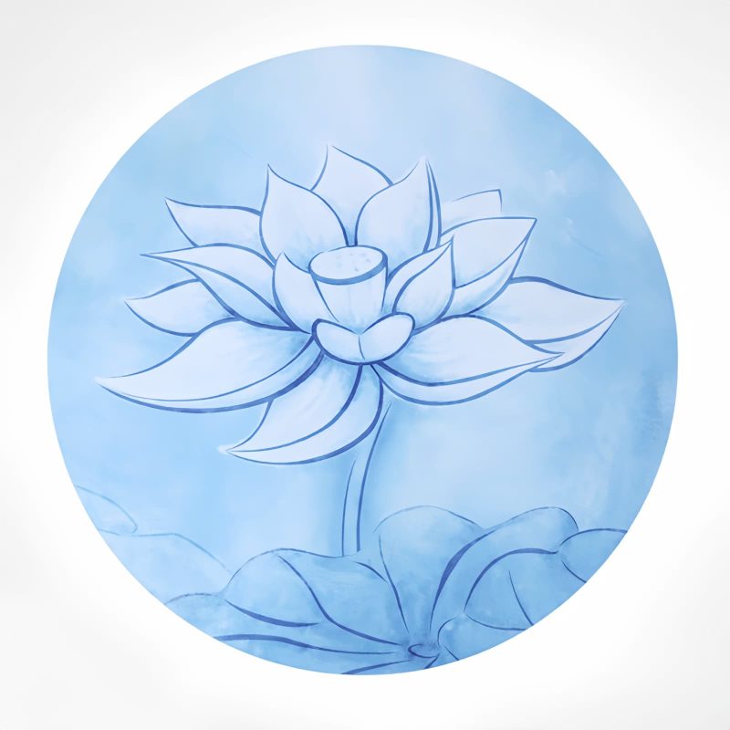 Alfombra de meditación plegable de loto y mandala Foldable Lotus Mandala Meditation Mat