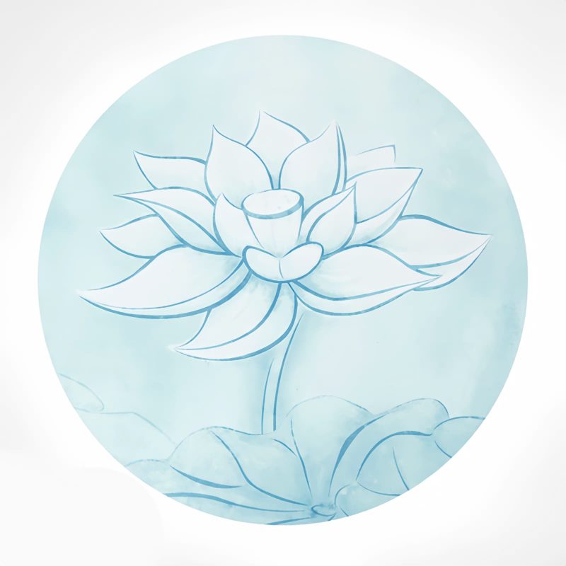 Alfombra de meditación plegable de loto y mandala Foldable Lotus Mandala Meditation Mat