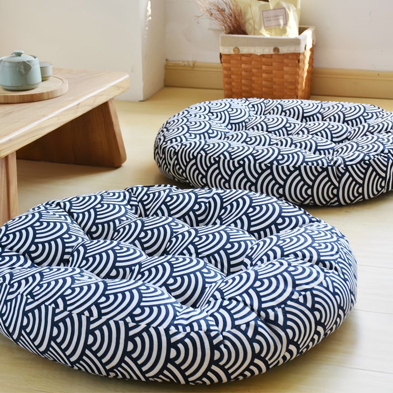 Cojín de Meditación Tibetano de Algodón Orgánico Organic Cotton Tibetan Meditation Cushion