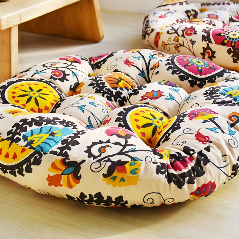 Cojín de Meditación Tibetano de Algodón Orgánico Organic Cotton Tibetan Meditation Cushion