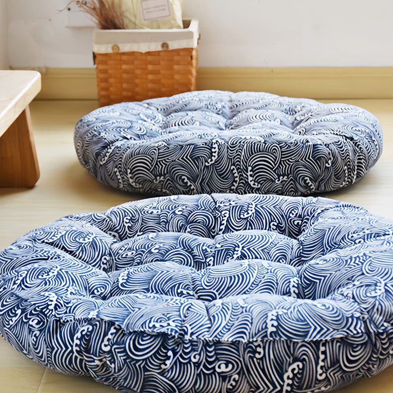 Cojín de Meditación Tibetano de Algodón Orgánico Organic Cotton Tibetan Meditation Cushion