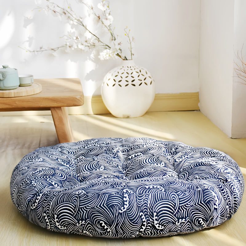 Cojín de Meditación Tibetano de Algodón Orgánico Organic Cotton Tibetan Meditation Cushion