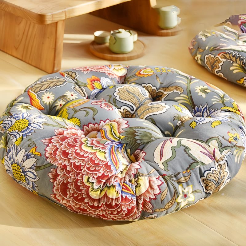 Cojín de Meditación Tibetano de Algodón Orgánico Organic Cotton Tibetan Meditation Cushion