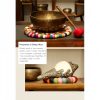 Cuenco Tibetano Cantante con Cojín de Lana Felpada Tibetan Singing Bowl with Felted Wool Cushion