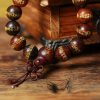Pulsera de Protección con Sutra del Corazón en Palo de Rosa Tibetano Tibetan Rosewood Heart Sutra Protection Bracelet