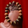 Pulsera de Protección con Sutra del Corazón en Palo de Rosa Tibetano Tibetan Rosewood Heart Sutra Protection Bracelet