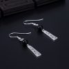 Aretes de Ónix Negro en Plata 925 925 Silver Black Onyx Protection Earrings