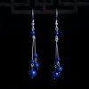 Aretes de Serenísima Lazulita en Plata 925 925 Silver Lazurite Serenity Earrings