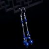 Aretes de Serenísima Lazulita en Plata 925 925 Silver Lazurite Serenity Earrings