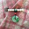 Broche de Paz de Semilla de Bodhi y Jade Bodhi Seed Jade Peace Brooch