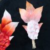 Broche de Carpa Koi de Seda de Morera Hechas a Mano Handmade Mulberry Silk Koi Fish Brooch