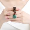 Collar con colgante de jade natural Yin Yang Feng Shui Natural Jade Yin Yang Feng Shui Pendant Necklace