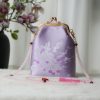 حقيبة سلسلة لؤلؤ مطرزة على الطراز الصيني العتيق Retro Chinese Embroidery Pearl Chain Bag