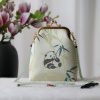 حقيبة سلسلة لؤلؤ مطرزة على الطراز الصيني العتيق Retro Chinese Embroidery Pearl Chain Bag