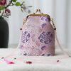 حقيبة سلسلة لؤلؤ مطرزة على الطراز الصيني العتيق Retro Chinese Embroidery Pearl Chain Bag