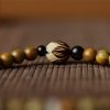 Pulseira Terapêutica de Sândalo Verde e Sementes de Bodhi Sandalwood Bodhi Seed Soothing Meditation Bracelet
