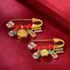 Broche de Jade y Cobre Tibetano para la Paz Tibetan Copper Jade Peace Brooch