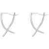 Anting Anting Lingkaran Keberuntungan Geometris Tibet Tibetan Geometric Cross Luck Hoop Earrings