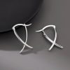 Anting Anting Lingkaran Keberuntungan Geometris Tibet Tibetan Geometric Cross Luck Hoop Earrings
