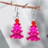 اقراط حجر العقيق الأرجواني العلاجية المتدلية Amethyst Healing Drop Earrings