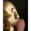 Quemador de Incienso de Buda Ríe de Arcilla Tibetano Clay Tibetan Laughing Buddha Incense Burner