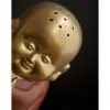 Quemador de Incienso de Buda Ríe de Arcilla Tibetano Clay Tibetan Laughing Buddha Incense Burner