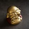 Quemador de Incienso de Buda Ríe de Arcilla Tibetano Clay Tibetan Laughing Buddha Incense Burner