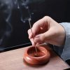 Quemador de Incienso Miniatura de Ébano y Palo de Rosa Ebony & Rosewood Mini Incense Burner