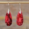 أقراط الشفاء بحجر الإمبراطور Emperor Stone Healing Earrings