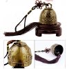 Campana de Viento Feng Shui Buda Koi Fish Feng Shui Buddha Koi Fish Wind Chime Bell