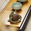 Ranas de la Fortuna Feng Shui de Cerámica Feng Shui Wealth Frog Ceramic Decoration