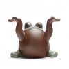 Ranas de la Fortuna Feng Shui de Cerámica Feng Shui Wealth Frog Ceramic Decoration