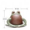 Ranas de la Fortuna Feng Shui de Cerámica Feng Shui Wealth Frog Ceramic Decoration