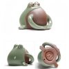 Ranas de la Fortuna Feng Shui de Cerámica Feng Shui Wealth Frog Ceramic Decoration