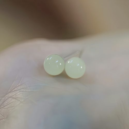 Aretes de Jade con Cuentas de la Suerte Aretes de Jade con Cuentas de la Suerte