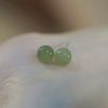 Aretes de Jade con Cuentas de la Suerte Jade Beaded Luck Stud Earrings