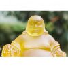 Estatua de Buda Ríe de Cristal Liuli para la Abundancia Liuli Crystal Laughing Buddha Wealth Statue
