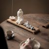 Quemador de Incienso de Loto Kwan Yin de Cerámica Lotus Kwan Yin Ceramic Incense Burner