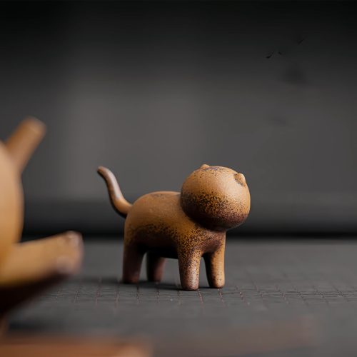 Mini Gato Cerámico Decoración Feng Shui Mini Gato Cerámico Decoración Feng Shui