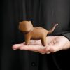 Mini Decoração de Gato de Cerâmica com Sapo de Feng Shui Mini Ceramic Cat Feng Shui Decoration