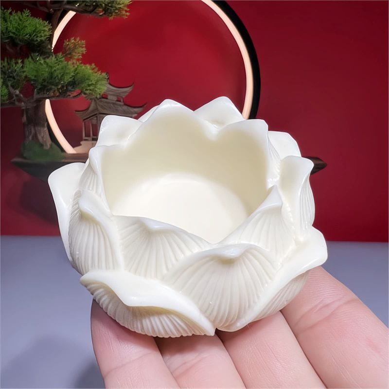 ديكور بوذا تاتاغاتا العاجي المصغر Mini Ivory Tathagata Buddha Decoration